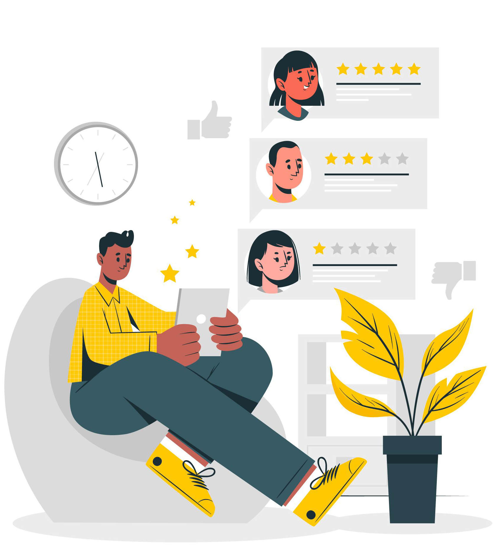 Online Survey Illustration